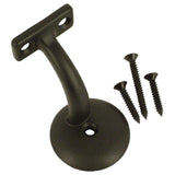 2-1/4 in. x 3-1/2 in. Old World Roma Copper Wall Rail Mounting Bracket