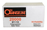 Orangeline 20,000 ft. Orange Polypropylene Baler Twine, 110 lb. Tensile Strength