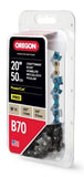 Oregon B70-21 Power Cut Full Chisel Chainsaw Chain - 20 in. 70 Drive Link