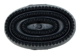 Partrade 244170 Junior Hard Rubber Curry Horse Comb, Black