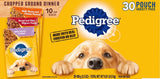 Pedigree Adult Chicken, Beef, Pasta, and Vegetables Wet Dog Food Pack, 30 Pouch