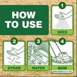Pennington 100546221 Biodegradable Wheat Seeding Straw with Tackifier