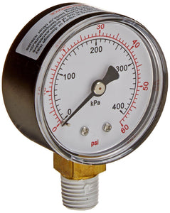 Pentair Sta-Rite 15060-0000T Pressure Gauge