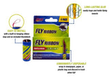 PIC FR4B Fly Ribbon Tape Bug & Insect Catcher Non-Toxic Sticky Trap Pack of 4