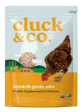 PMI International 3007242-145 Cluck & Co. Organic Scratch Grain Mix, 10 lb. Bag