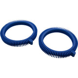 Poolvergnuegen 896584000-075 Fiberglass Front Tire Set of 2 - Blue