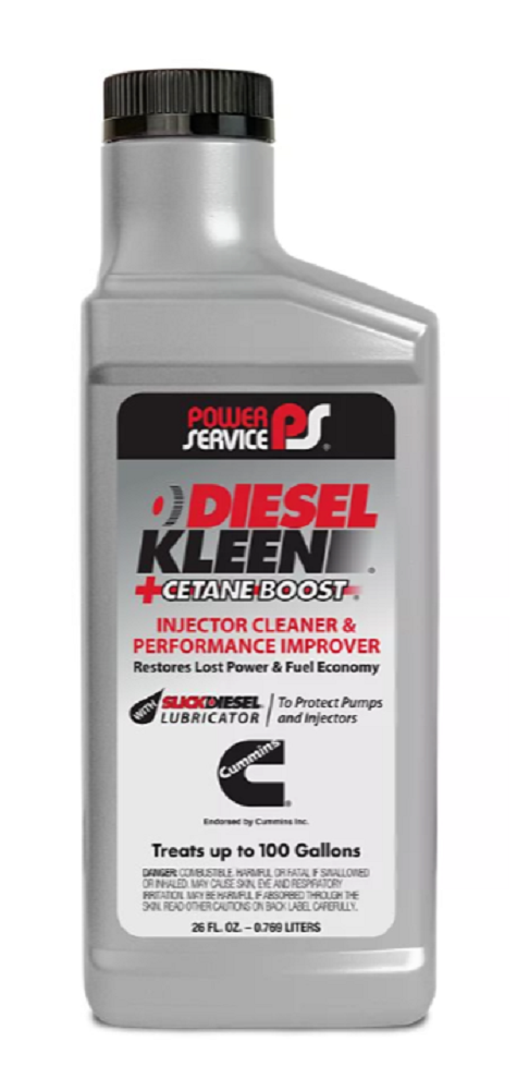 Power Service 3026 Diesel Kleen+ Cetane Boost, 26 oz.