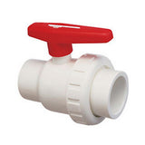 Praher 200-010 2" SKT PVC Single Union Ball Valve