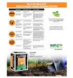 Black Gold 1110125.CFC002.2P All Purpose Peat Moss, 50 sq. ft. Coverage Area.