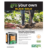 Black Gold 1110125.CFC002.2P All Purpose Peat Moss, 50 sq. ft. Coverage Area.