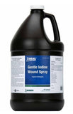 Ideal Animal Health Gentle Iodine Wound Spray for Horses, Cattle & Swine - 1 gal