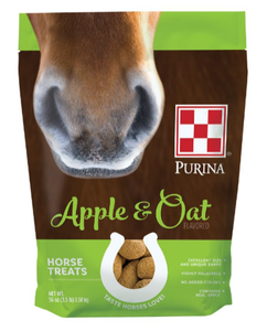 Purina 3003259-745 Apple and Oat Horse Treats, 3.5 lb.