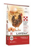 Purina 3003350-205 Layena and Omega-3 Layer Laying Poultry Feed in 40 Pounds