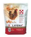 Purina 3005332-245 Layena Plus Omega-3 Layer Pellets 10 Pounds Bag Poultry Feed