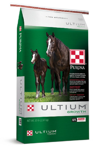 Purina 3005651-506 Bag Ultium Growth Formula Horse Feed, 50 lb.