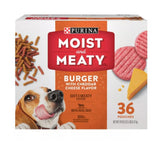 Purina 3810033048 Moist & Meaty Adult Beef and Cheese Recipe Dog Food 13.5 lb.