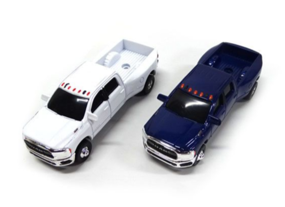 RAM 47169 1:64 Scale 3-Pieces Assorted 2020 Ram 3500 Big Horn Pickup Trucks