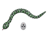 Smart Bots RB-6589 2.4G Wireless RC Snake Realistic Slither Green, 29.13" Length