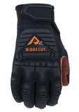 Ridgecut RC88042-L Men's Leather Pigskin Performance Gloves, 1 Pair, Black-Large