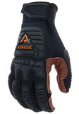 Ridgecut RC88042-L Men's Leather Pigskin Performance Gloves, 1 Pair, Black-Large