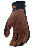 Ridgecut RC88042-L Men's Leather Pigskin Performance Gloves, 1 Pair, Black-Large