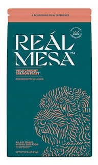 Real Mesa 413030 Dry Dog Food Wild Caught Salmon Feast, All Life Stages 18 lb.