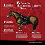 Redmond Rock 330004 All-Natural Horse Mineral Salt, 7 lb.