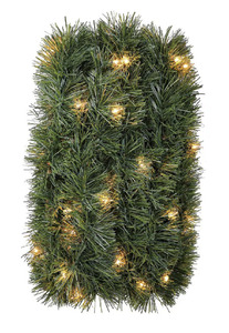 Red Shed GIP0IB047C08  Prelit Artificial Soft Christmas Garland, 25 ft.