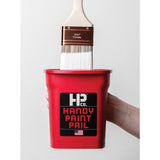 1 qt. Red Paint Pail with Strap and Brush Magnet