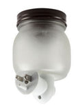 Red Shed SH-001X-10CO Light-Up Glass Jar Plug-In Wax Warmer