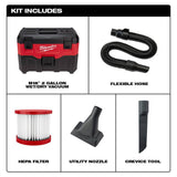 M18 18-Volt 2 Gal. Lithium-Ion Cordless Wet/Dry Vacuum (Tool-Only)