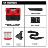 M12 FUEL 12-Volt Lithium-Ion Cordless 1.6 Gal. Wet/Dry Vacuum (Tool-Only)