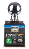 Reese 7071233 3,500 lb. Cap. Chrome Interlock Hitch Ball,  1-7/8" Ball Diameter