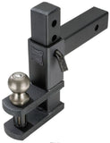 Reese Tactical Adjustable Trailer Hitch Ball Mount with Clevis- 7.5K lb Capacity