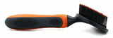 Retriever 0101-048 Comfort Grip Handle Nylon Bristles Orange Plastic Pet Brush