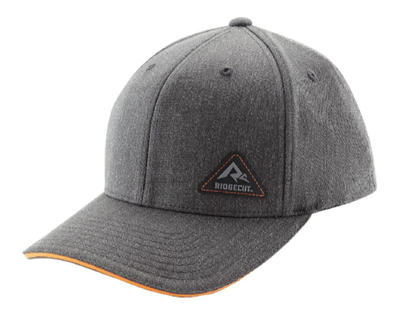 Ridgecut RC122818J1 Men's Flexfit Snapback Cap, Dark Heather Grey, One Size