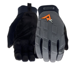 Ridgecut RC83039-XL 1-Pair Cordura Gel Impact Gloves, Gray/Black, XL