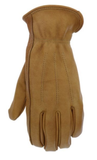 Ridgecut RC84005-WS Women's Water-Resistant Leather Driver Gloves- Beige, Medium