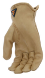 Ridgecut RC86005-L Water Resistant Leather Driver Gloves- Leather Brown, Large