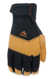 Ridgecut RC86008-M Split Leather Premium Performance Gloves/Brown/Medium/1 Pair