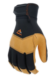 Ridgecut RC86008-M Split Leather Premium Performance Gloves/Brown/Medium/1 Pair