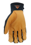 Ridgecut RC86008-M Split Leather Premium Performance Gloves/Brown/Medium/1 Pair