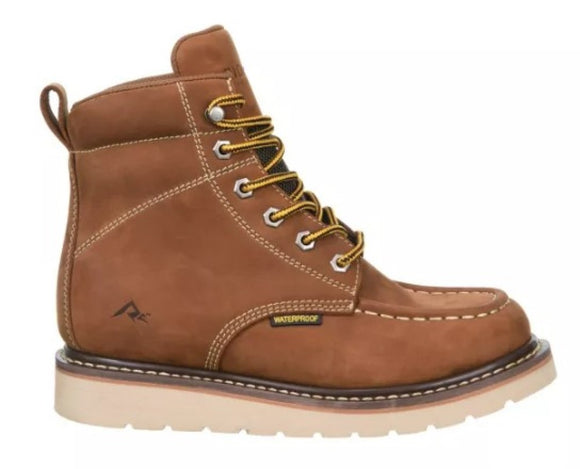 Ridgecut YWF-2204 Women's Contractor Moc-Toe Boot Size 10, Brown
