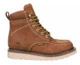 Ridgecut YWF-2204 Women's Contractor Moc-Toe Boot Size 8, Brown