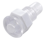 Rising 143000-00023 Mini POL 1/2"hs 11/16"fd 00023 Light Wall Fitting- Clear