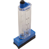 Rola-Chem / Paradise Industries 570351T 1" PVC 10-30 GPM Top Mount Flowmeter