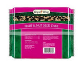 Royal Wing 14232 Fruit and Nut Seed Cake Snack 24 Ounce Package Wild Bird Food