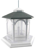 Royal Wing 6262RW Deluxe Gazebo Bird and Wildlife Feeder, White- 10 lb. Capacity