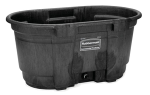 Rubbermaid 4242-88 100 gal. Structural Foam Stock Tanks w/ Over-sized Drain Plug