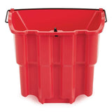 WaveBrake 4.5 Gal. Red Plastic Dirty Water Bucket